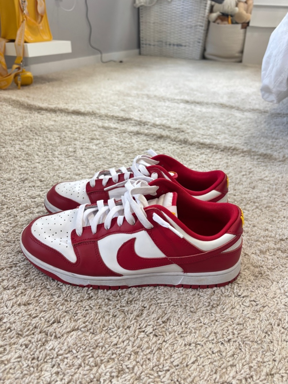 Nike Red and White dunks